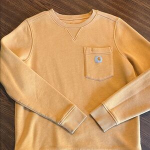 Carhartt Mustard Crew Neck Sweatshirt